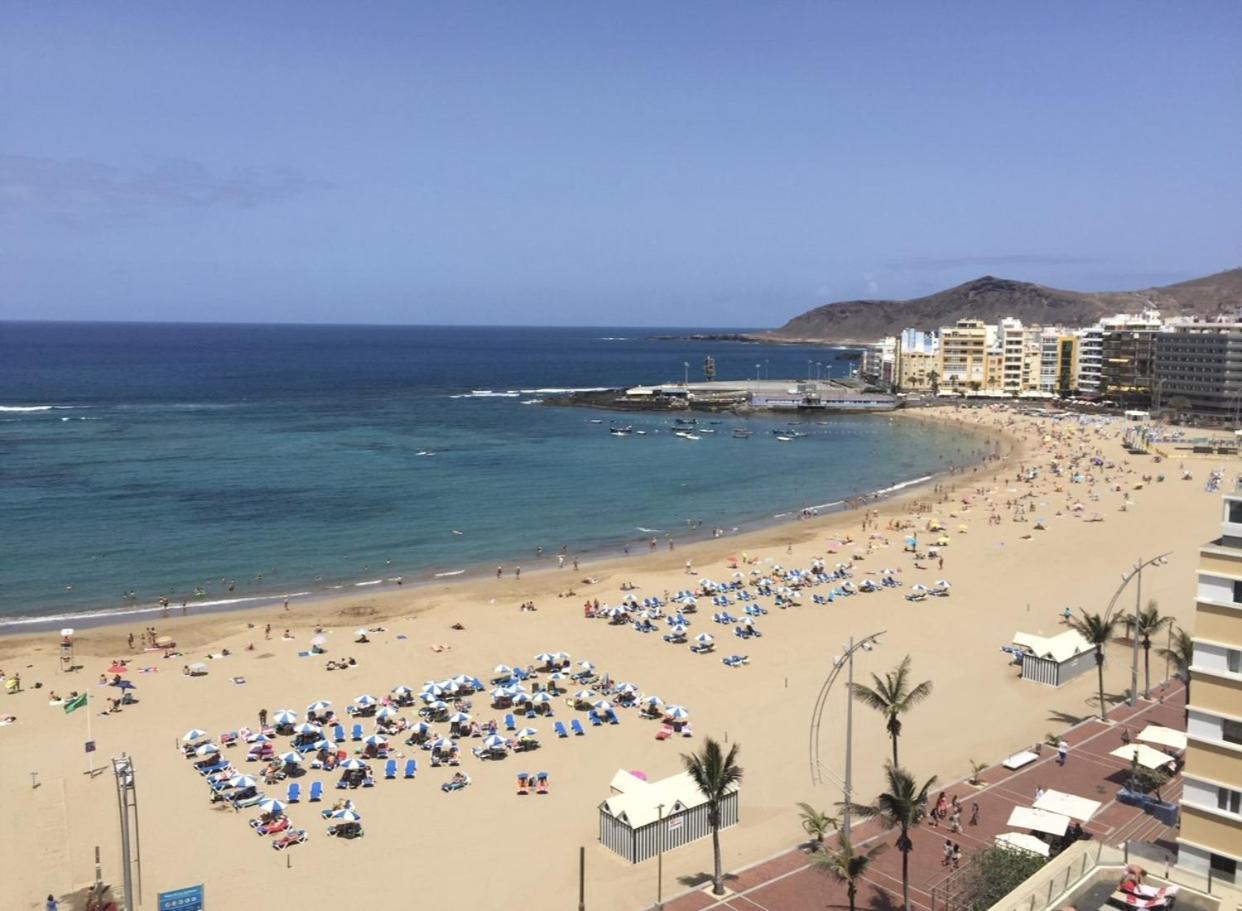 Las Canteras Beach Las Palmas de Gran Canárias Exterior foto