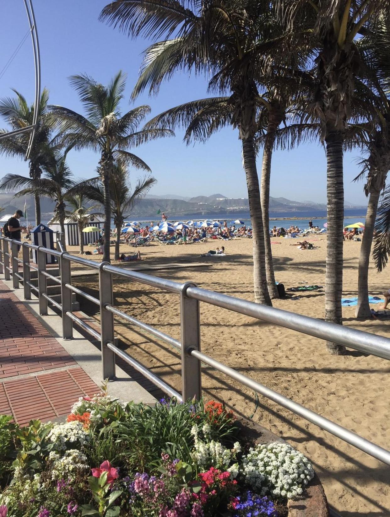 Las Canteras Beach Las Palmas de Gran Canárias Exterior foto